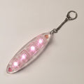Heart Keycap Light-Up Keychain - Pink