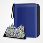 Nine-Pocket Card Collector Album - Blue