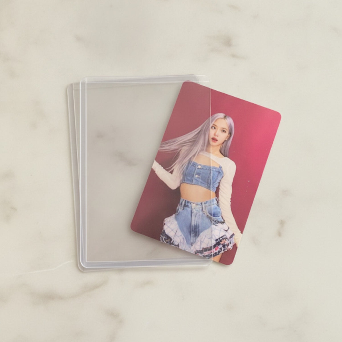 Photo Card Protector Set - Clear