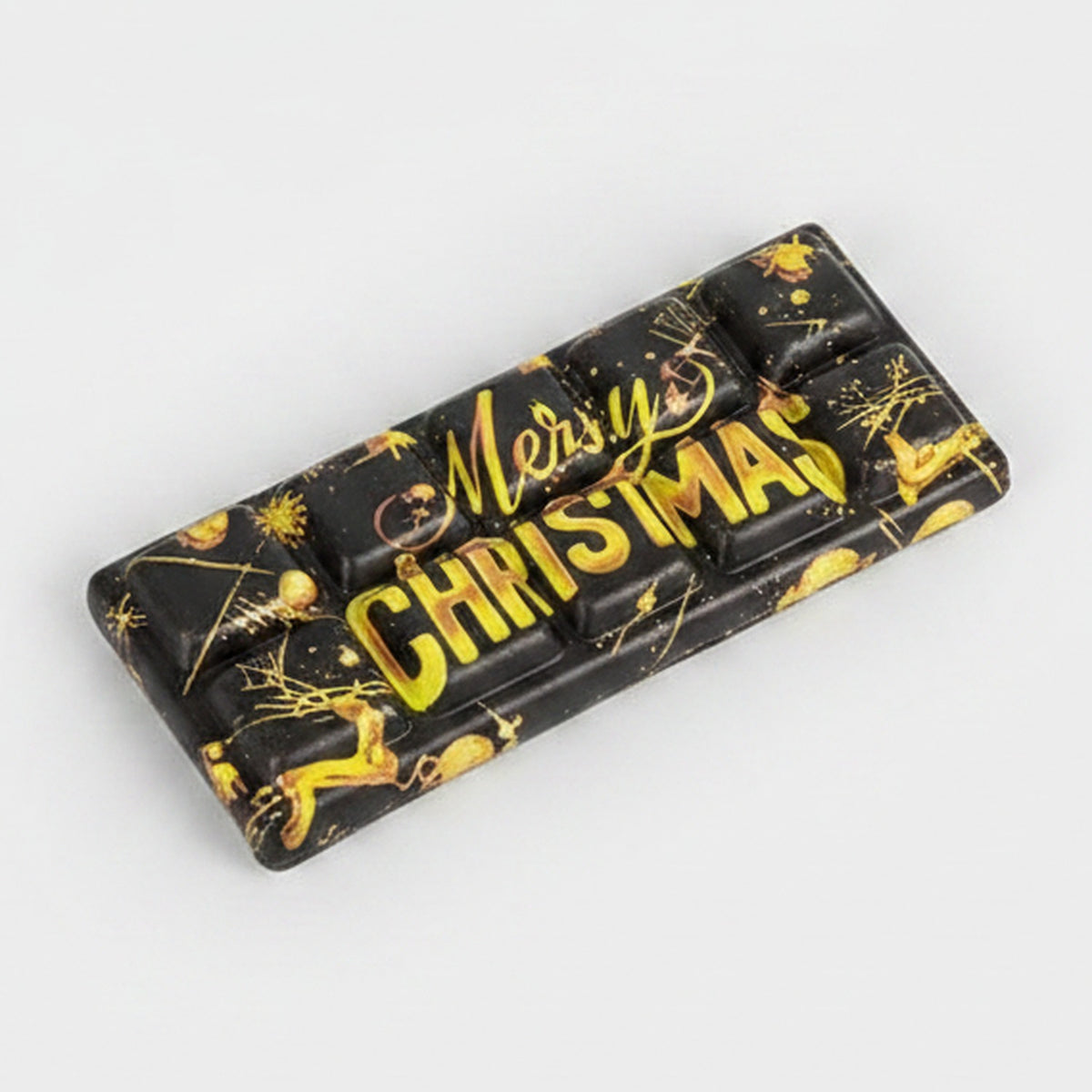 Christmas Chocolate Bar PU Slow Rising Squeeze Toy - Coffee 1 – novelty & toys