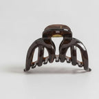 Glossy Hair Claw Clip - Large Burgundy Pumpkin Claw Clip 9cm – hair accessories (view 1)