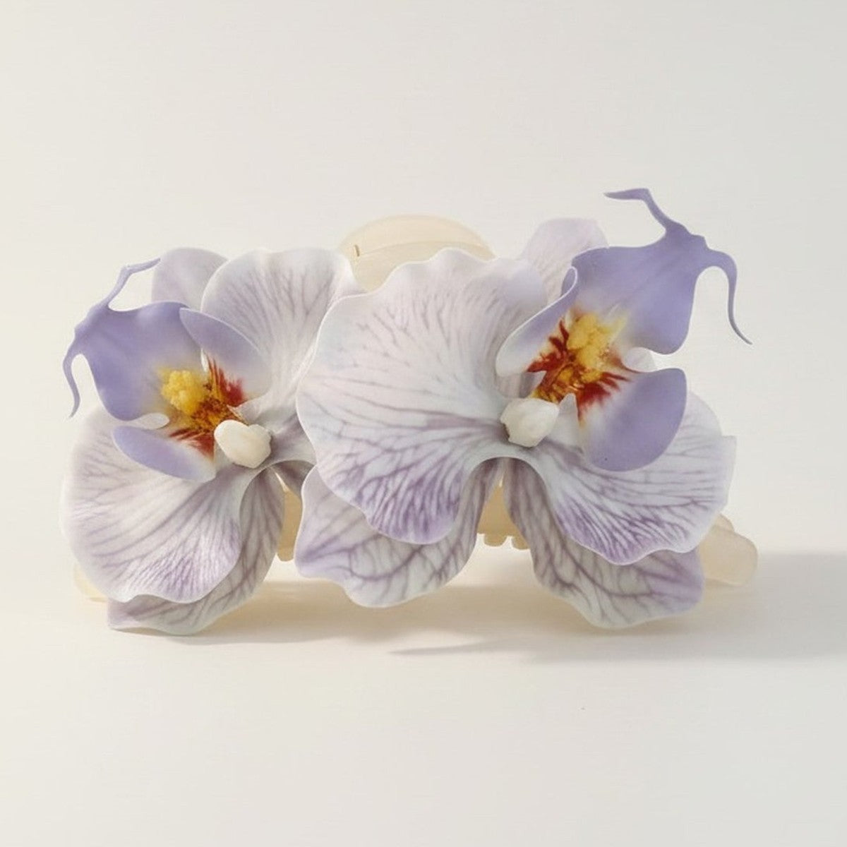 Elegant Orchid Flower Hair Claw Clip – hair accessories (view 1)