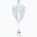 Angel Wings Car Charm - Iridescent