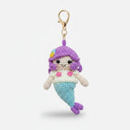 Mini Crochet Keychain DIY Kit - Mermaid