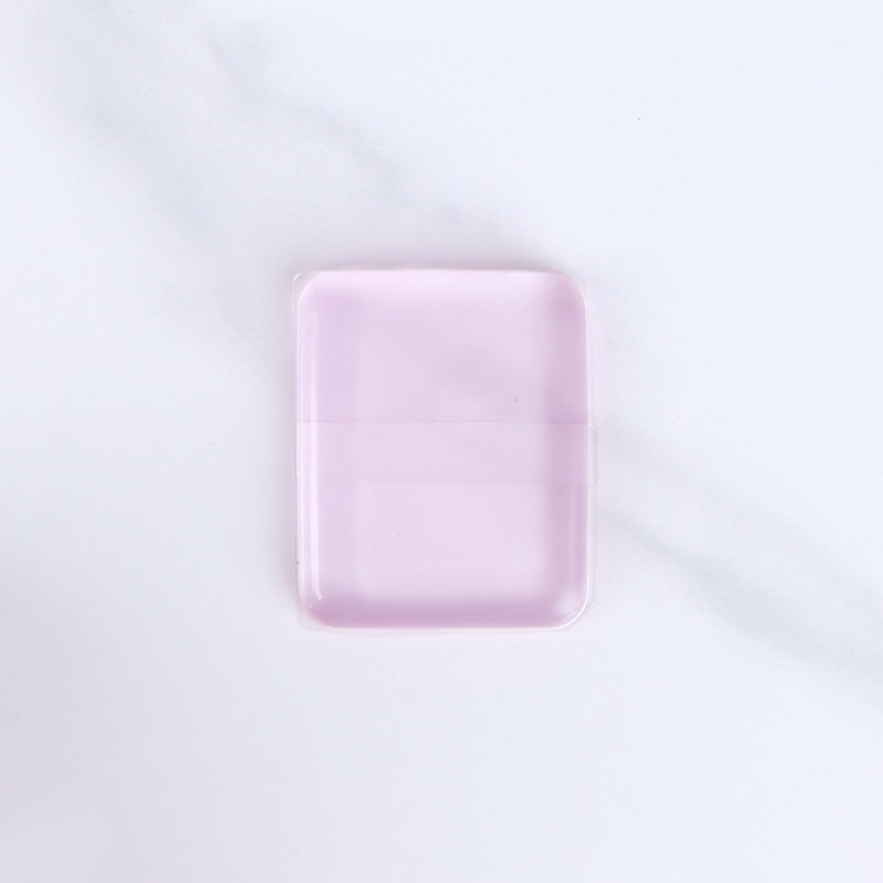 Transparent Silicone Makeup Puff Air Cushion Foundation Tool - Pink