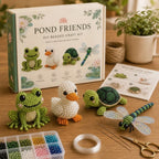 Sparkly Beaded Bird Craft Set - Pond Friends