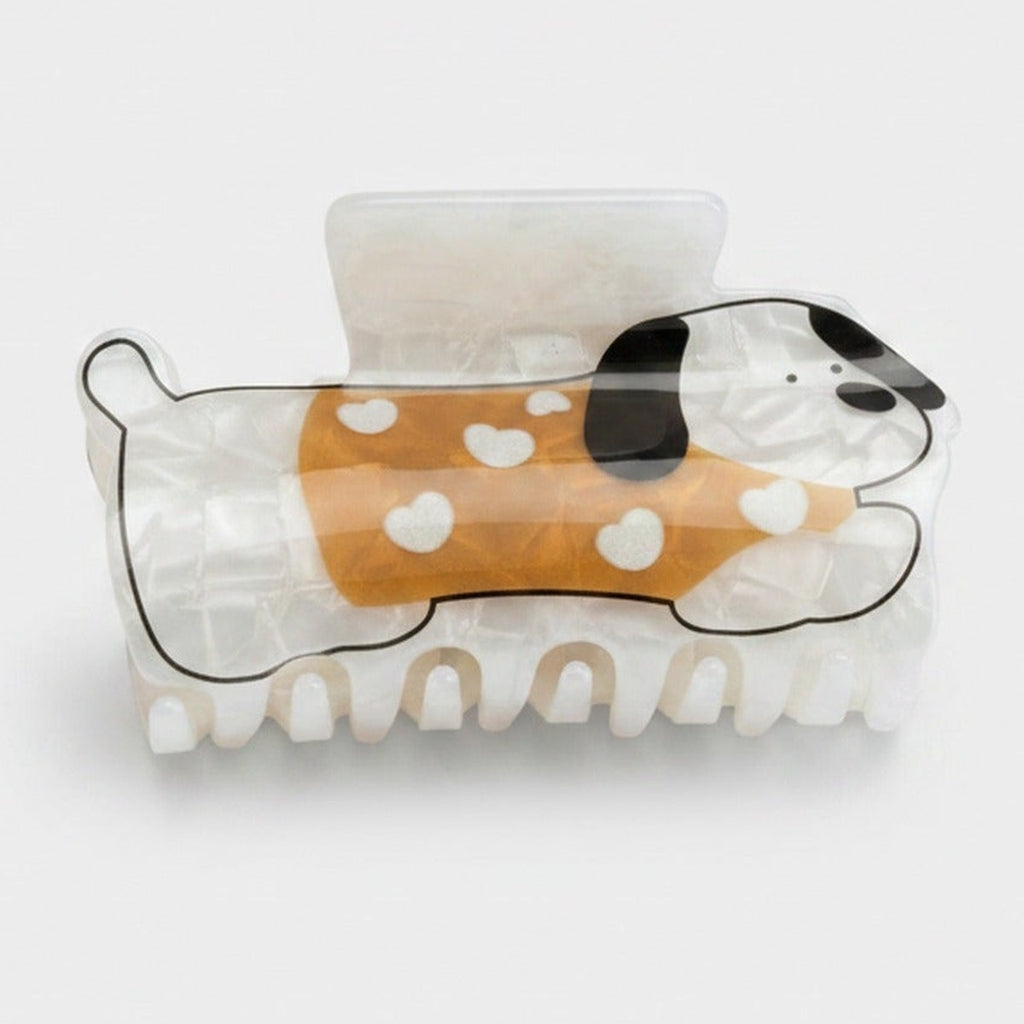 Puppy Polka Dot Hair Claw Clip – hair accessories (view 1)