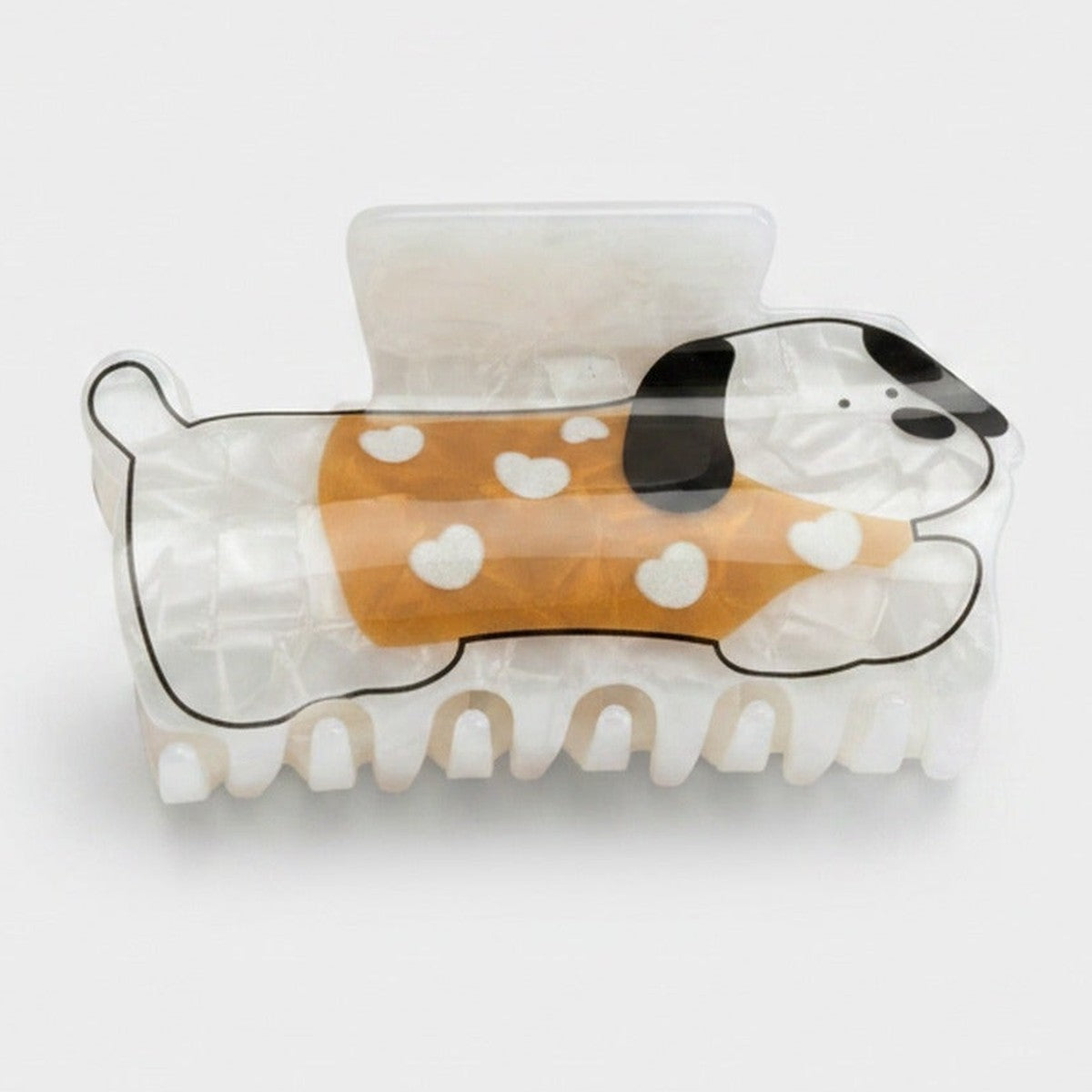 Puppy Polka Dot Hair Claw Clip – hair accessories (view 1)