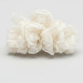 Cream Floral Ruffle Hair Claw Clip – hair accessories (view 1)
