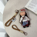 Mini Doll Keychain With Strap - Type 1