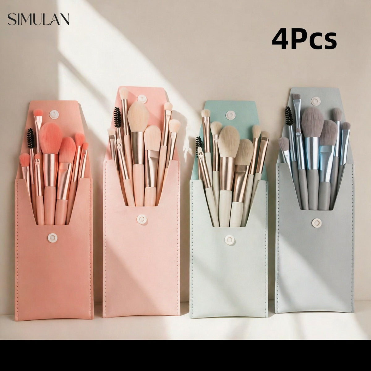 Makeup brush set - Green