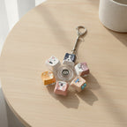 Spin Wheel Animal Face Keychain - Puppy Squad