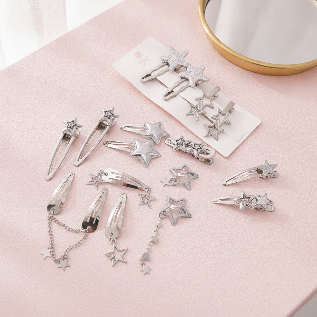 Star Clip Set - 14 Piece Set