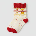Red Ruffled Cupcake Crew Socks – apparel accessories (view 1)