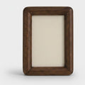 Walnut Wood Picture Frame Rounded Corners – stationery (view 1)