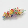 Pom Pom Petal Drop Earrings - Type 4