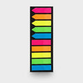 Neon Arrow Sticky Notes Rainbow Pack – stationery (view 1)