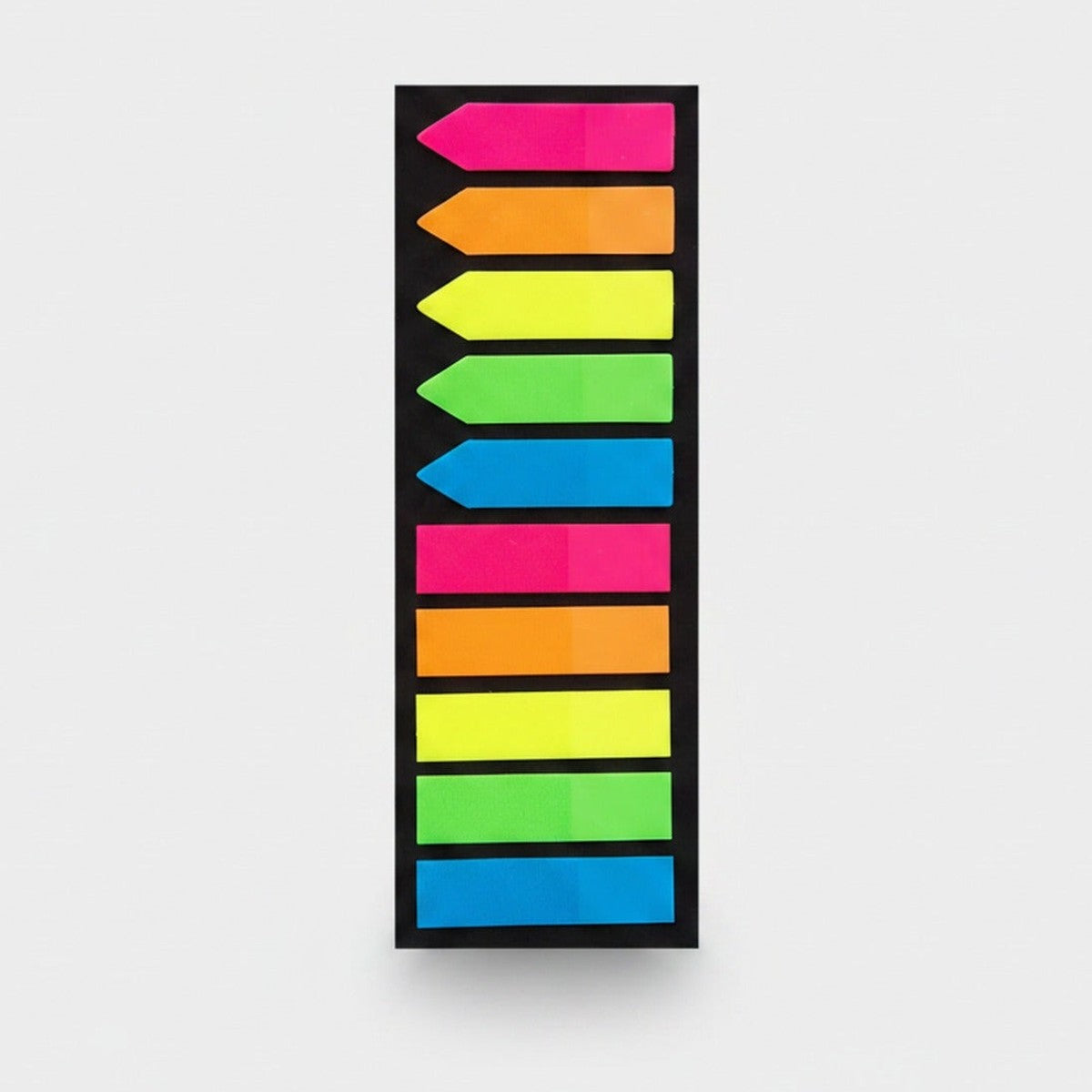 Neon Arrow Sticky Notes Rainbow Pack – stationery (view 1)