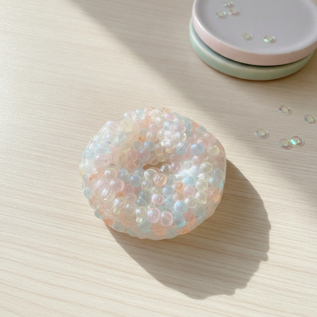 Rainbow Bead Pop It Squishy