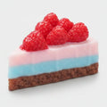 Layered Cake Slice Squishy - Strawberry Cake