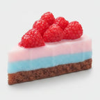 Layered Cake Slice Squishy - Strawberry Cake