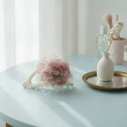 Watercolor Bloom Hair Claw - Pink