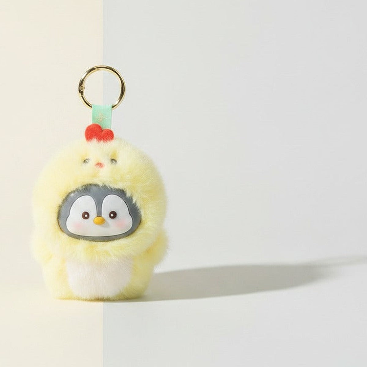Fluffy Penguin Chick Keychain – novelty & toys (view 1)