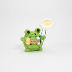 DIY Crochet Frog Amigurumi Kit - Green Frog