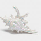 Shell Claw Hair Clip - Hot Pink