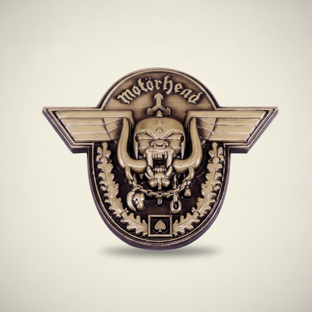 Motorhead Snaggletooth Wings Metal Pin Badge – jewelry (view 1)