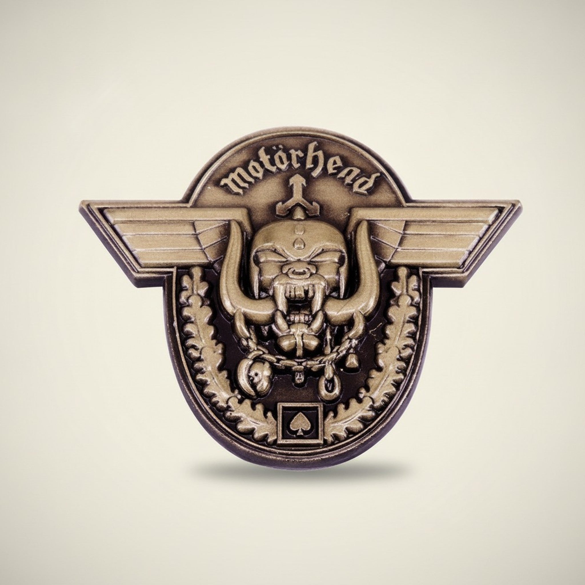 Motorhead Snaggletooth Wings Metal Pin Badge – jewelry (view 1)