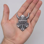 Fantasy Viking Dwarf Helmet Pin – jewelry (view 3)