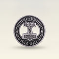 Thor's Hammer Mjolnir Norse Runic Medallion – jewelry (view 1)