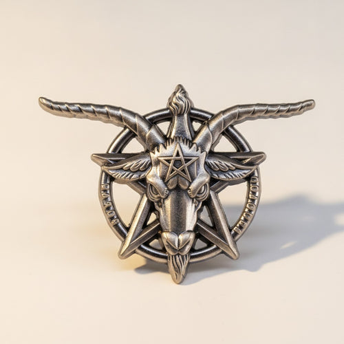 Baphomet Goat Head Pentagram Emblem – jewelry (view 1)