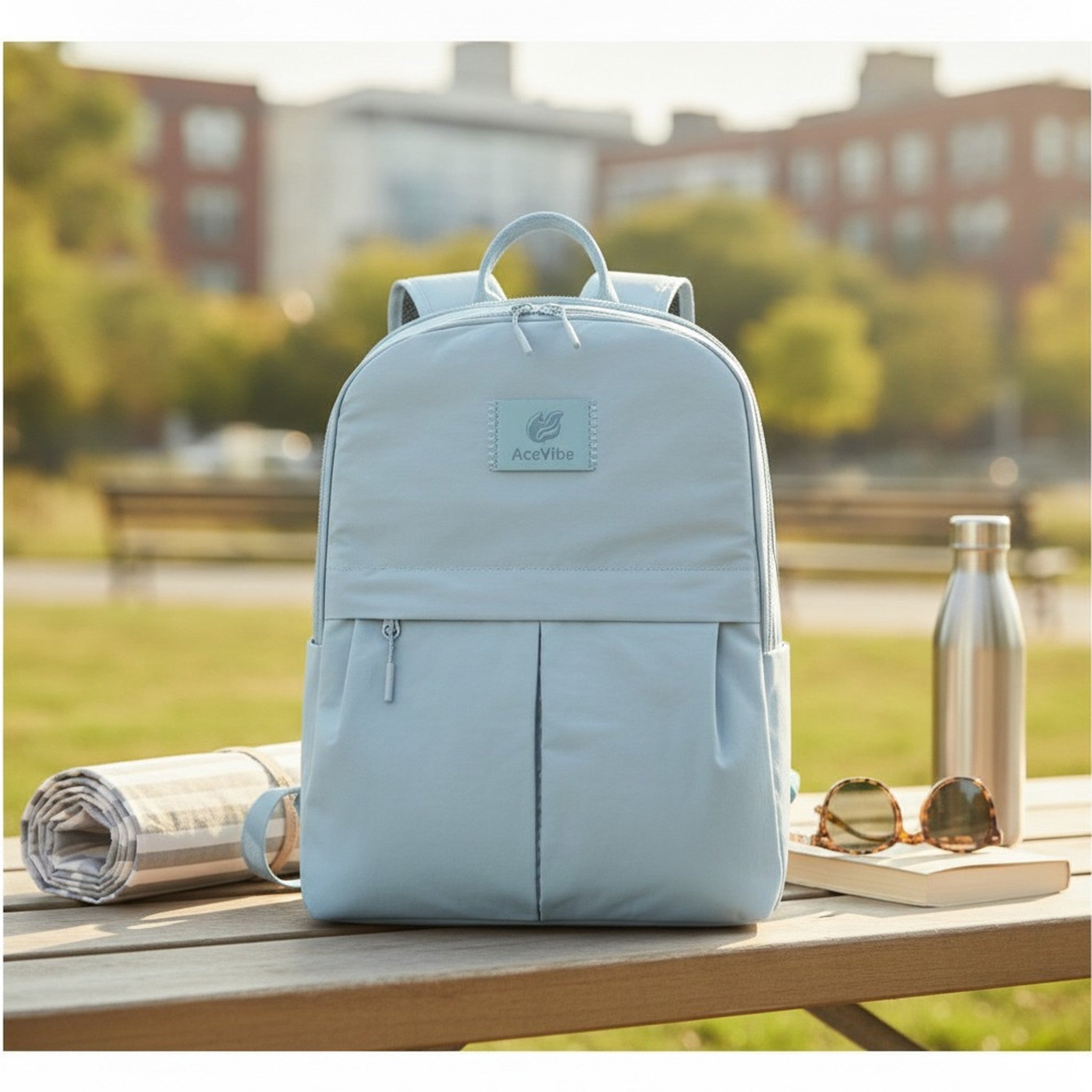Lightweight Minimalist Everyday Backpack – bags & wallets (view 3)
