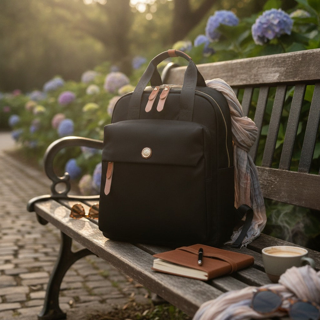 Chic Everyday Fashion Backpack – bags & wallets (view 3)