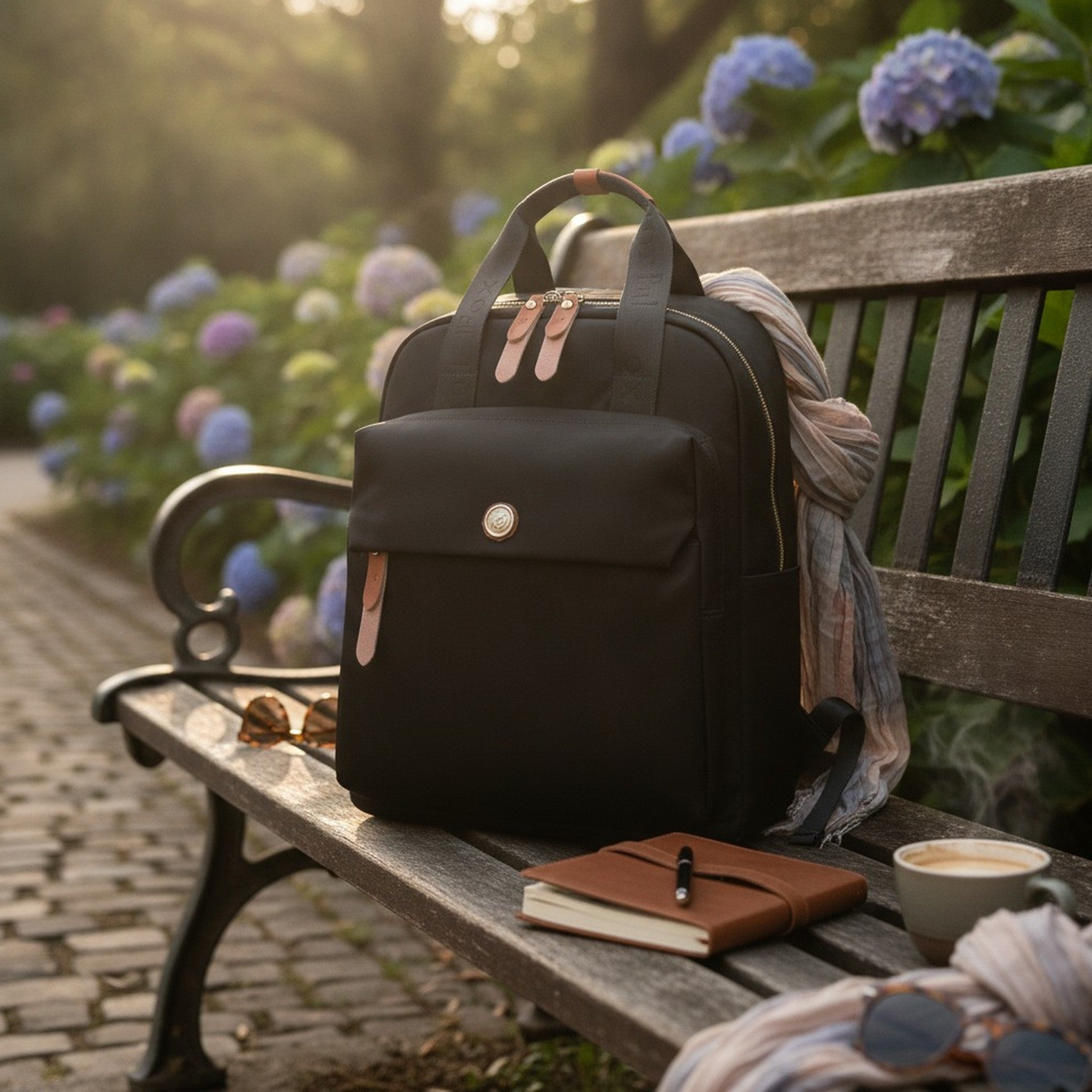 Chic Everyday Fashion Backpack – bags & wallets (view 3)