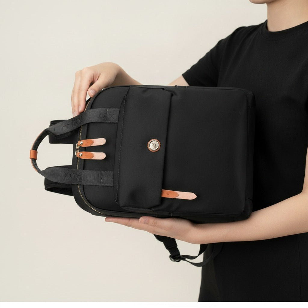 Chic Everyday Fashion Backpack – bags & wallets (view 4)