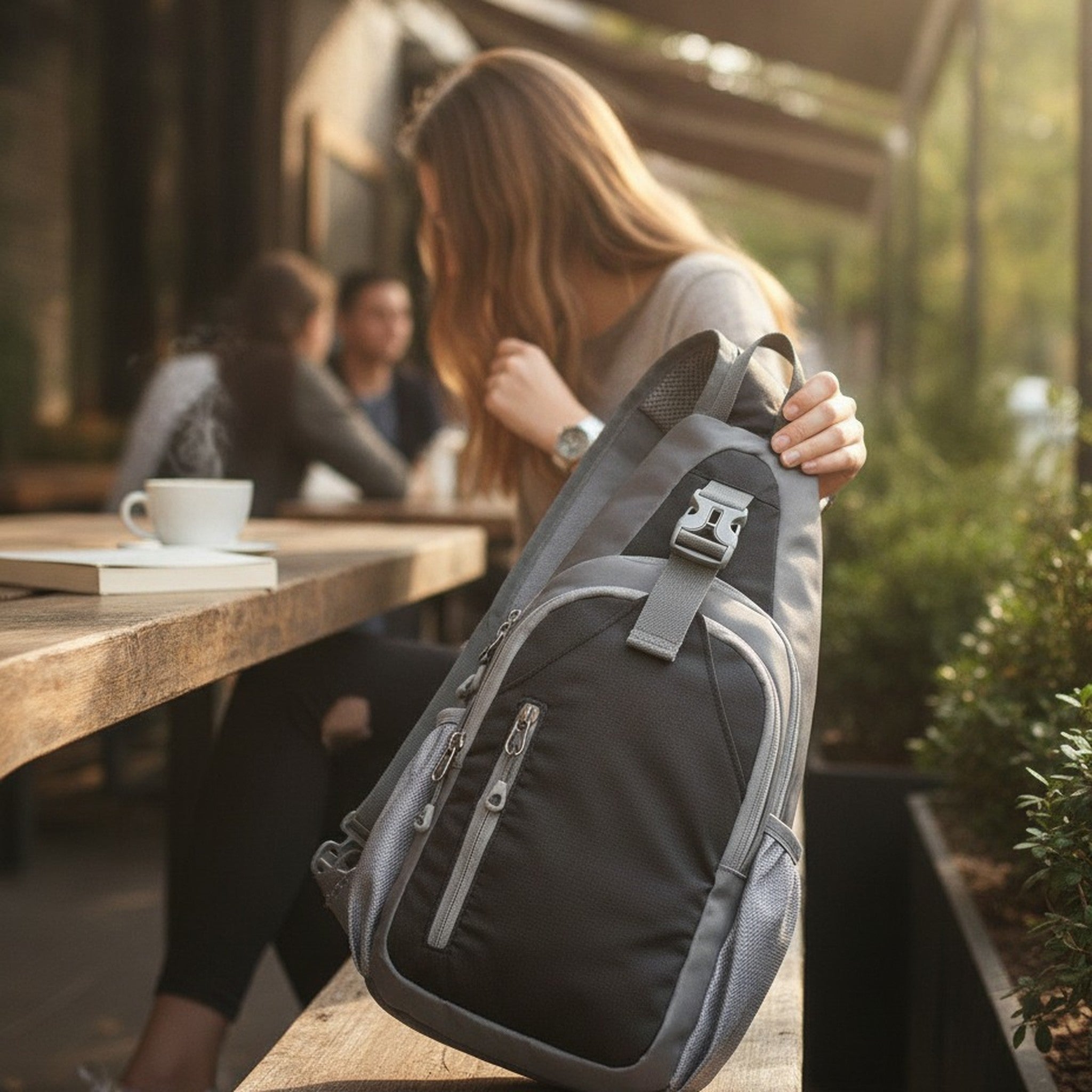 Crossbody Sling Backpack – bags & wallets (view 4)