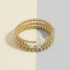 Beaded Stackable Bracelet Set – jewelry (view 1)