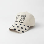 Camo Bear Hug Baseball Cap - Beige SS062