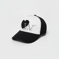 Heart Baseball Cap - Black – apparel accessories (view 1)