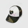 Heart Baseball Cap - Camo