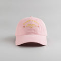 Embroidered Rose Baseball Cap - Pink