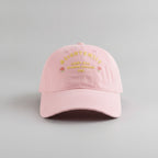 Embroidered Rose Baseball Cap - Pink