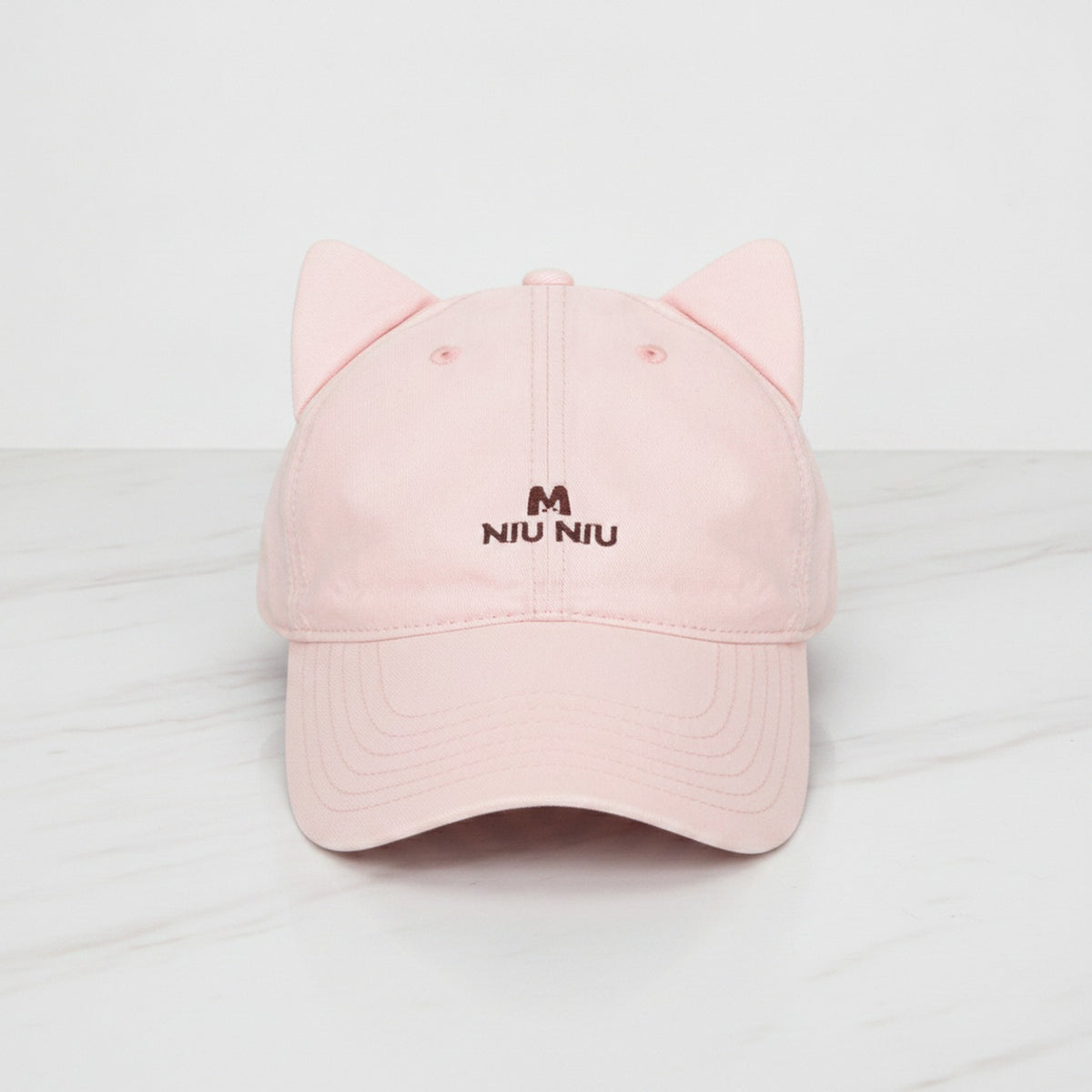 Cat Ear Baseball Cap - Pink – apparel accessories (view 2)
