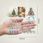 Christmas Advent Calendar Jewelry Set with Tree (view 3)