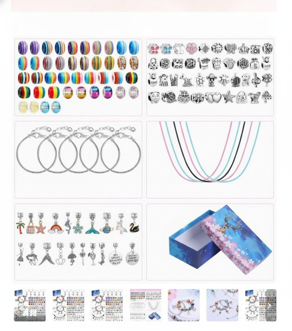 Adorable Deer DIY Charm Bracelet Making Kit – jewelry (view 1)