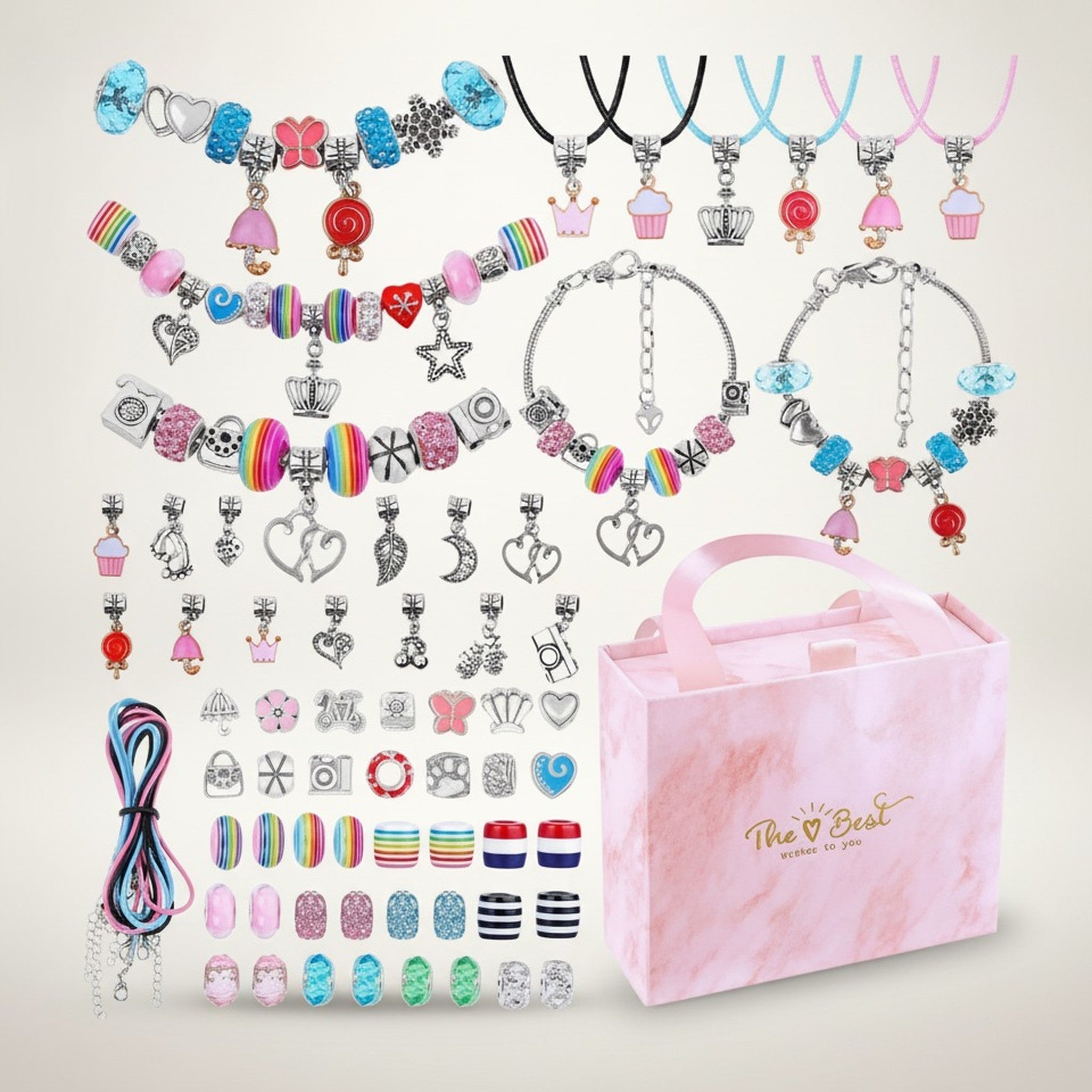 Charm Bracelet & Necklace Making Kit – jewelry (view 1)