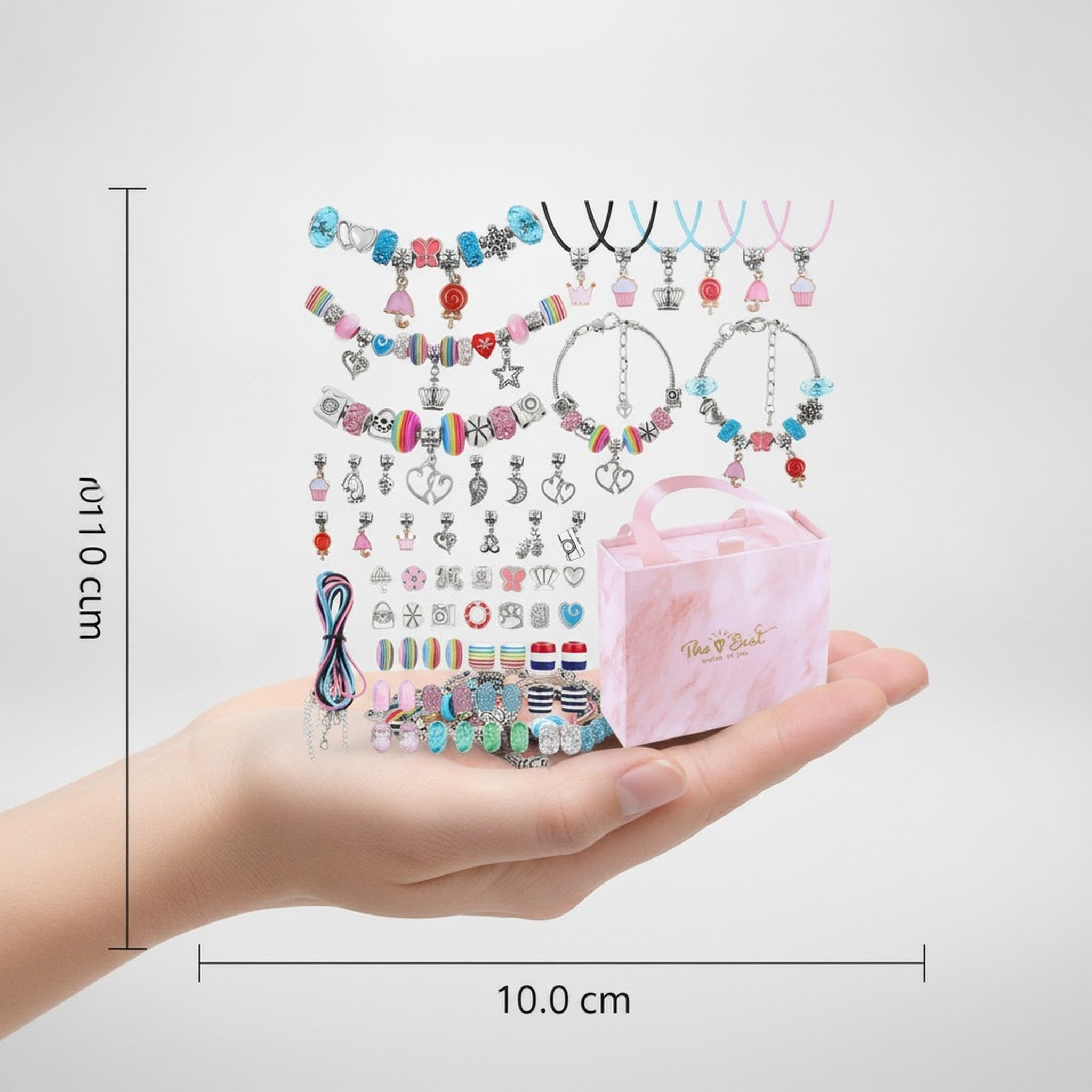 Charm Bracelet & Necklace Making Kit – jewelry (view 3)